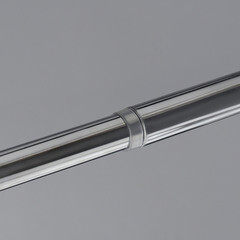 Карниз для ванной 105-190 см телескопический прямой сталь хром - фото 4