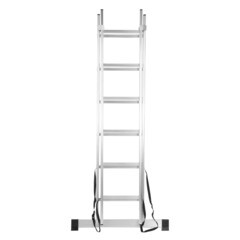 Лестница Ремоколор двухсекционная алюминиевая 6 ступеней