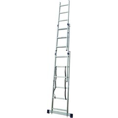 Лестница Ремоколор трехсекционная алюминиевая 12 ступеней