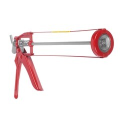 Пистолет для герметиков скелетный 9", шестигранный шток, 310мл, (шт.)