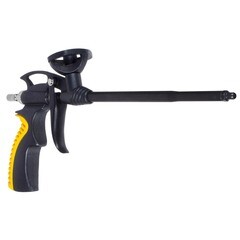 Пистолет для монтажной пены алюминиевый корпус адаптер тефлоновое покрытие шт. 195 см