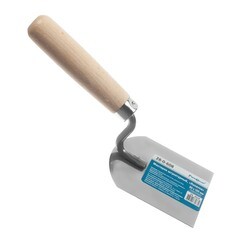 Мастерок штукатурный Лопатка 0,8 мм рукоятка из бука 80х100 мм