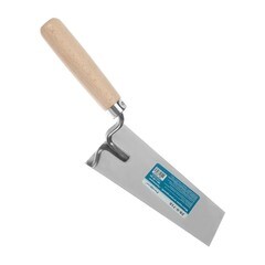 Мастерок штукатурный Трапеция 0,8 мм рукоятка из бука 160х60 мм