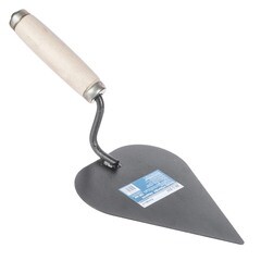 Кельма штукатура "Сердечко", окрашенная сталь, деревянная усиленная рукоятка, 175х150мм, (шт.)