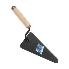 Кельма бетонщика "Треугольник", окрашенная сталь, деревянная усиленная рукоятка, 200х150мм, (шт.)