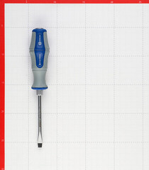 Отвертка плоская SL6.5 100 мм ударная Кобальт (646-546) - фото 2