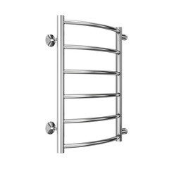 Полотенцесушитель водяной Terminus Классик П6 600х400 мм лесенка с боковым подключением 500 мм хром - фото 3