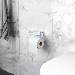 Держатель для туалетной бумаги Kleber Lite металл хром (KLE-LT016/8497) - фото 3