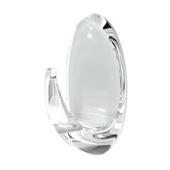 Крючок для ванной Kleber Strong одинарный самоклеящийся пластик прозрачный (3 шт.) (KLE-SG007/9691) - фото 3