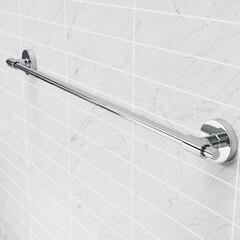 Полотенцедержатель Fora Lord 500 мм на шуруп нержавеющая сталь хром (FOR-LORD002CR/2675) - фото 2