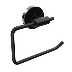 Держатель для туалетной бумаги Fora Lord металл черный (FOR-LORD016BL) - фото 4