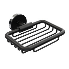 Мыльница для ванной Fora Lord с держателем сталь черная (FOR-Lord040BL) - фото 4