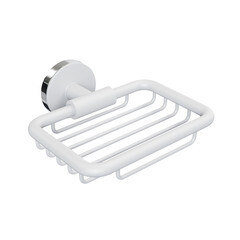 Мыльница для ванной Fora Lord с держателем сталь белая (FOR-Lord040WT) - фото 4