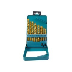 Набор нитридтитановых сверл по металлу пластмассовый короб 13 предметов
