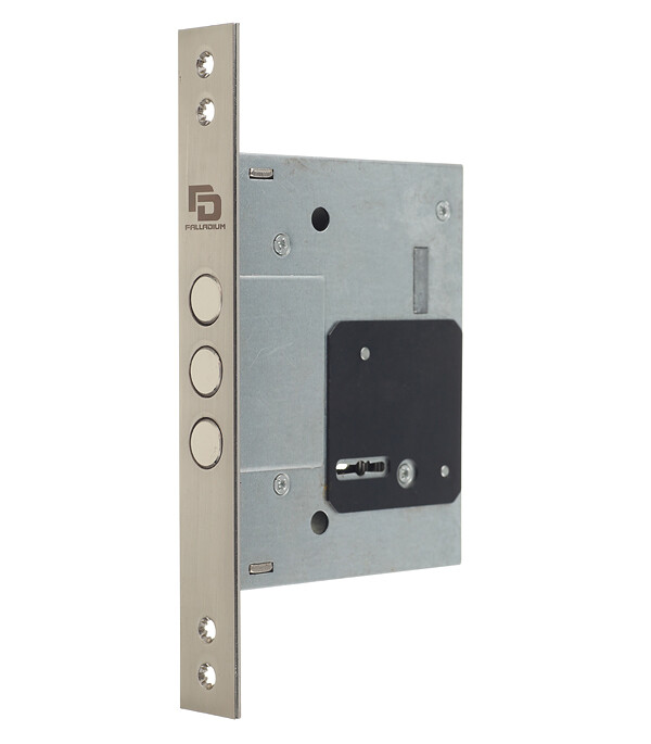 Изображение товара Замок врезной Palladium 0257L SN для входной двери никель 5 ключей Изображение товара Замок врезной Palladium 0257L SN для входной двери никель 5 ключей