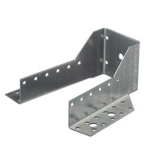 Опора бруса раскрытая оцинкованная 150х76х75х2 мм - фото 1