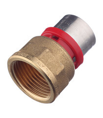 Соединитель прямой Tiemme 26(пресс) х 1 ВР(г) - фото 3