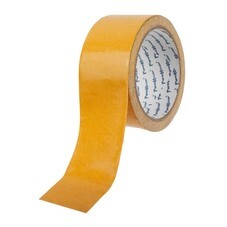 Лента клейкая двухсторонняя, полипропиленовая основа, клей - синтетический каучук, 48ммх10м, (шт.)