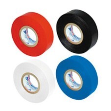 Лента клейкая изоляционная, ПВХ, черная, клей - синтет. каучук, 15ммх15м, толщина 13мкм, (шт.)