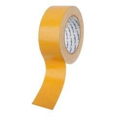 Лента клейкая двухсторонняя, тканевая основа, клей - синтетический каучук, 48ммх25м, (шт.)