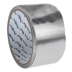 Лента клейкая металлизированная, полипропиленовая основа, клей - акрил, 48ммх10м, (шт.)