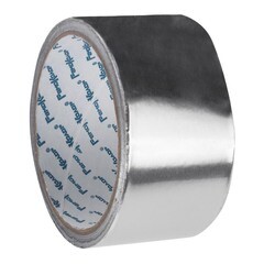 Лента клейкая металлизированная, полипропиленовая основа, клей - акрил, 48ммх50м, (шт.)