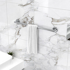 Полотенцедержатель Fora Long 527 мм на шуруп силумин хром (L008/1220) - фото 6