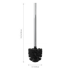 Ершик для унитаза Fora пластик/металл черный (FOR-WC002/2552) - фото 3