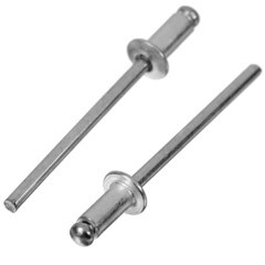 Заклепка вытяжная 3,2х6 мм алюминий/сталь 50 шт.