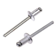 Заклёпки вытяжные, алюминиевые, 4,8х10мм 50шт., (уп.)