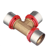 Тройник Tiemme 32(пресс) х 32(пресс) х 32(пресс) - фото 3