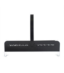 Дровница 111-R9005 черная стальная - фото 4