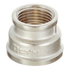 Изображение товара Муфта переходная 3/4 ВР(г) х 1/2 ВР(г) латунная