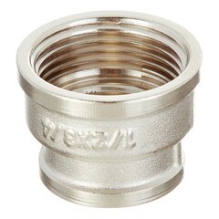 Муфта переходная 3/4 ВР(г) х 1/2 ВР(г) латунная - фото 4