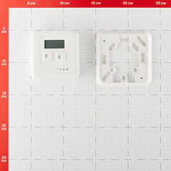 Термостат цифровой Valtec для водяного теплого пола (VT.AC701.0.0) - фото 2