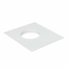 Площадка торцевая ERA с фланцем d100 мм металлическая - фото 3