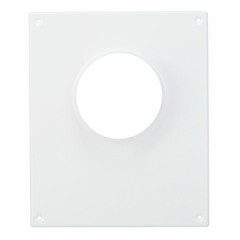 Площадка торцевая ERA с фланцем d100 мм металлическая - фото 2