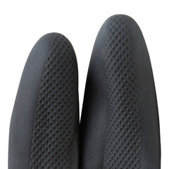 Перчатки резиновые кислотоустойчивые КЩС черные 10 (XL) (1320/1953) - фото 17