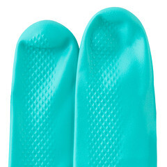 Перчатки нитриловые с хлопковым напылением водонепроницаемые Delta Plus зеленые 9 (L) (VE801VE09/9497) - фото 5