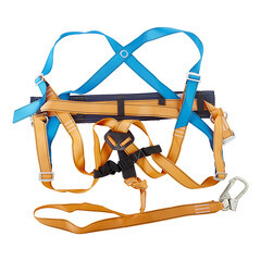 Страховочная система Окапром УС-2аАЖ лента 1,5 м оранжевая/синяя (0204) - фото 9