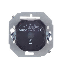 Диммер Simon 15 встраиваемый белый поворотно-нажимной (1591311-030) - фото 4