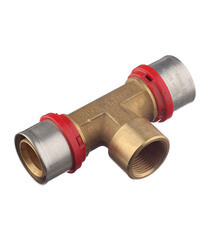 Изображение товара Тройник Tiemme 32(пресс) х 3/4 ВР(г) х 32(пресс)