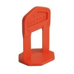 Изображение товара Система выравнивания плитки Hesler 1 мм зажим ворота (300 шт.)