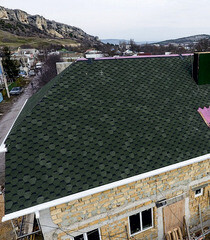 Черепица гибкая Docke Standard Сота зеленая 3 кв.м - фото 3