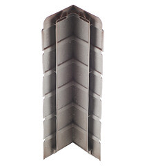 Угол наружный Docke Berg 460х120 мм коричневый - фото 6