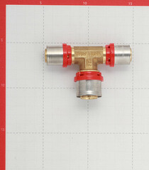 Тройник Tiemme 20(пресс) х 26(пресс) х 20(пресс) - фото 5