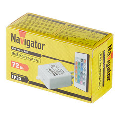 Контроллер для светодиодной ленты RGB Navigator (71476) 72 Вт 12 В с пультом - фото 3