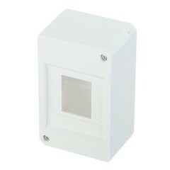 Щит распределительный Legrand Mini S IP30 48х87х140 мм 4 модуля белый