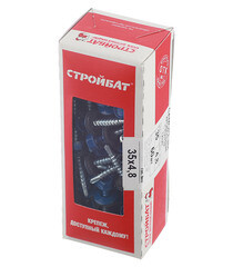 Саморезы кровельные с буром 35х4,8 мм металл-дерево синие RAL 5005 (60 шт.) - фото 4