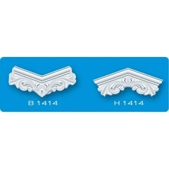 Уголок Формат В 1414 4 шт. белый полистирол